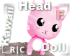 R|C Head  Doll Pink F