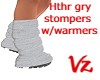 Gray Stompers w/warmers