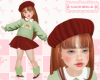 KID 💚 Mush Red Beret