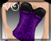 [VO] Zebra Corset Purple