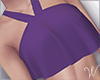 Halter Top Purple