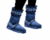 Cute Blue Boots