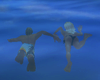 Animated Double Swimming
