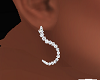 Snake Diamond Earrings