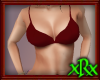 maroon bikini top