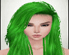 Flavia Green Hair