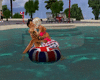 'SD' Mermaid Pool Kiss