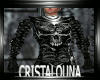 Black skull armor