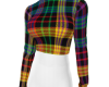 v. Plaid Long Sleeve