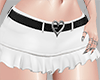 LittleHeart Skirt White