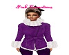 Purple Fur Coat