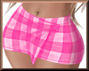 Girly Plaid Skirt  PINK