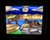 Wolf Stained Glass