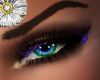 grey & lilac eyeshadow