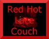 Red Hot Lace Couch