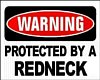 PROTECTED BY A REDNECK