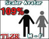 Scaler Avatar M - F 109%