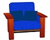 blue caz chair