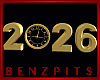 2026 CLOCK SIGN