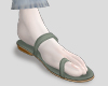  ༉ olive sandals