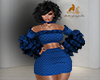 Rhonda Ruffles Blue