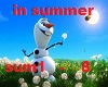 frozen in summer