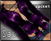 SA_Leather Jacket Violet