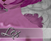 LEX shoulder fur lilac