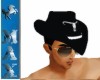 hat black texana cowboy
