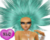 Aqua mermaid hair
