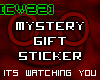 Mystery Gift Sticker