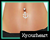 Anchor Belly Ring