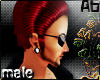 -Ab- Red Stallone hair