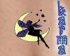 Belly Tattoo-Moon&Fairy