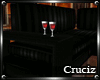 {C} PVC gothic sofa
