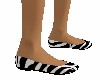 Zebra2 flat shoes