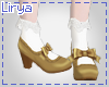 Golden Doll Shoes