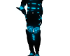 MK Blue Neon Cyborg Body