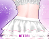 ❄ White Heart Skirt