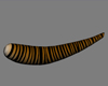 m/f fluffy tiger Tail