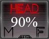 T! Head 90% M/F