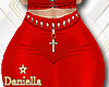 D| Alisha Pants Red