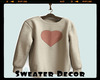*Sweater Decor