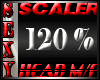 Sexy scaler 120% head
