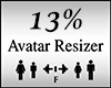 Avatar Scaler 13%
