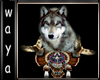 Native Spirit Guide Wolf