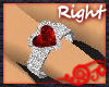 Ruby Heart Dainty Ring