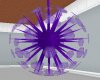 Purple Sputnik Lamp