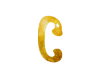 C gold sign name