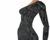 Jeweled black gown